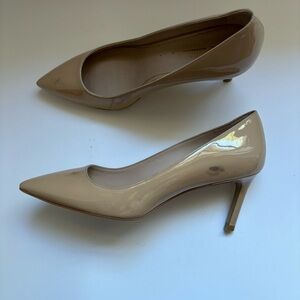 Stuart Weitzman Nude Pointe‎ Toe Pump Sz 6